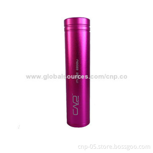 Power Tube for iPhone, 2,200mAh Capacity, Sized 86 x 22mm
